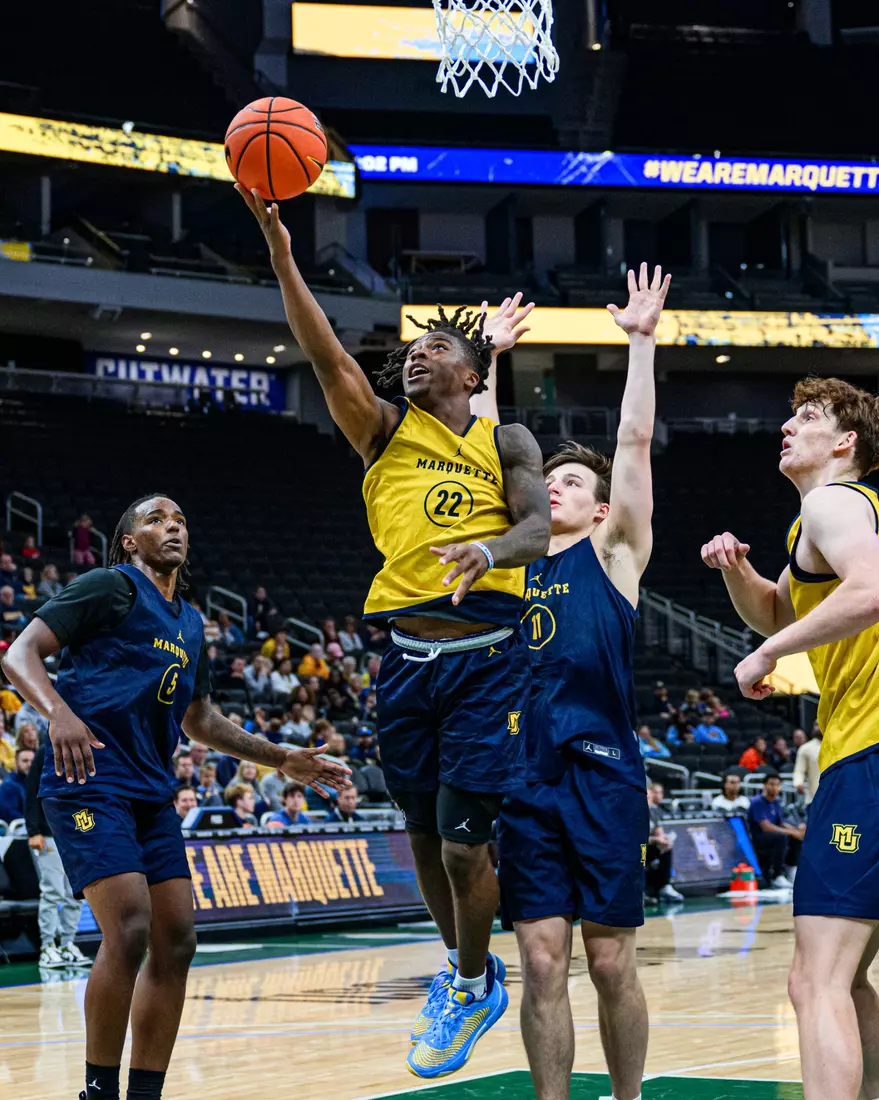 Marquette Men's Basketball Blue vs. Gold Scrimmage at Fiserv Forum on Saturday, October 7th, 2023 in Milwaukee, Wi