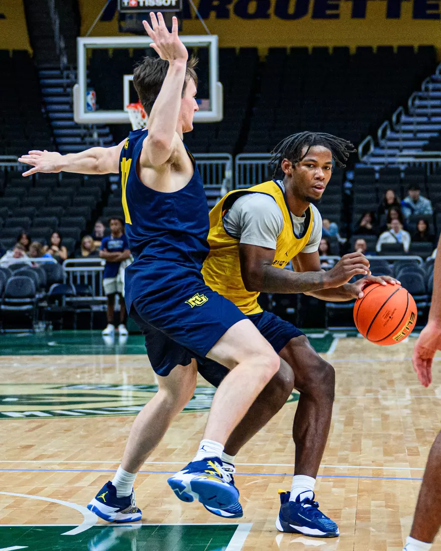 Marquette Men's Basketball Blue vs. Gold Scrimmage at Fiserv Forum on Saturday, October 7th, 2023 in Milwaukee, Wi