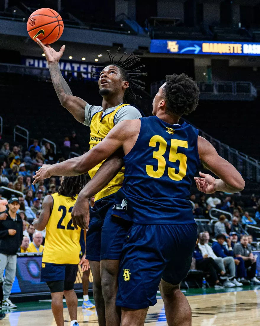 Marquette Men's Basketball Blue vs. Gold Scrimmage at Fiserv Forum on Saturday, October 7th, 2023 in Milwaukee, Wi