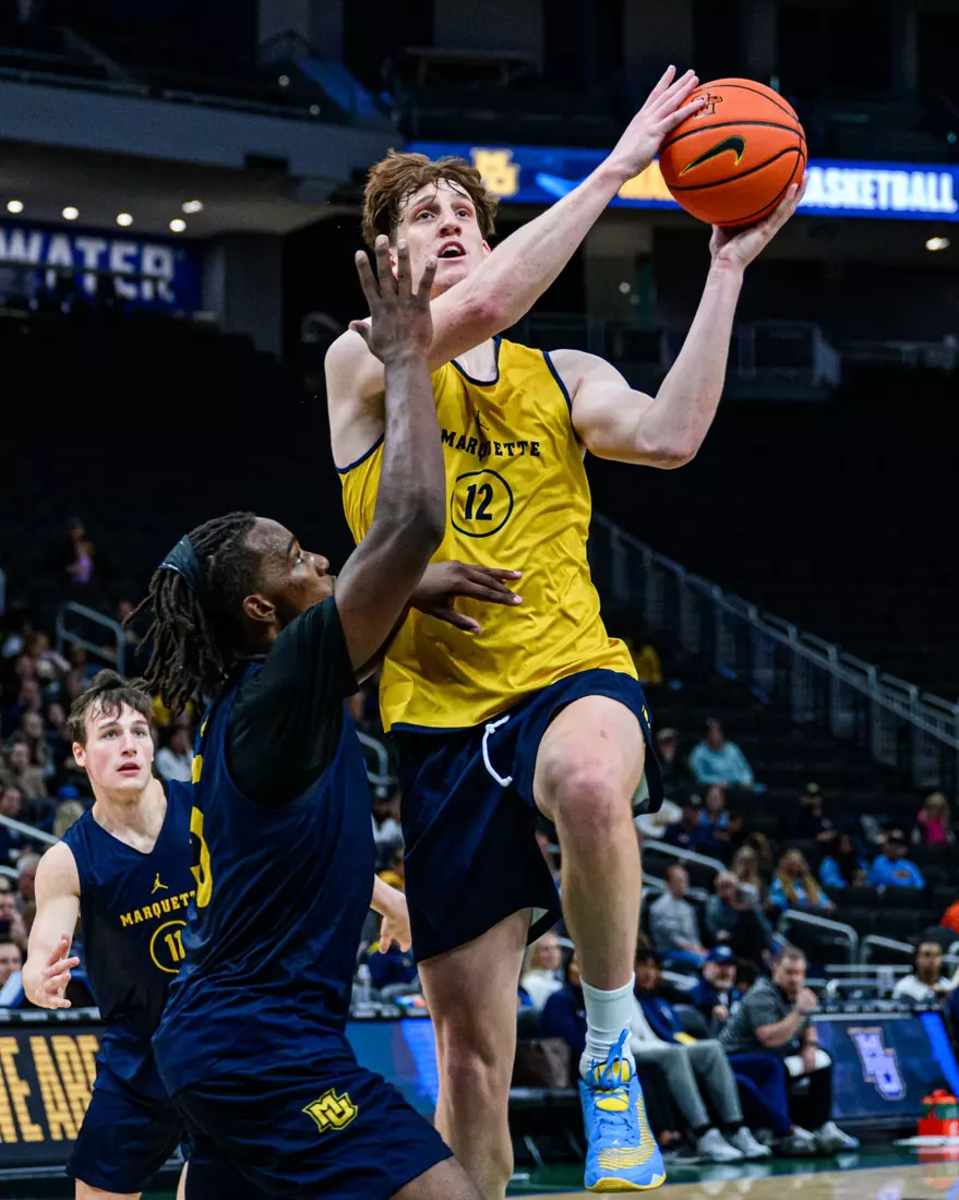 Marquette Men's Basketball Blue vs. Gold Scrimmage at Fiserv Forum on Saturday, October 7th, 2023 in Milwaukee, Wi
