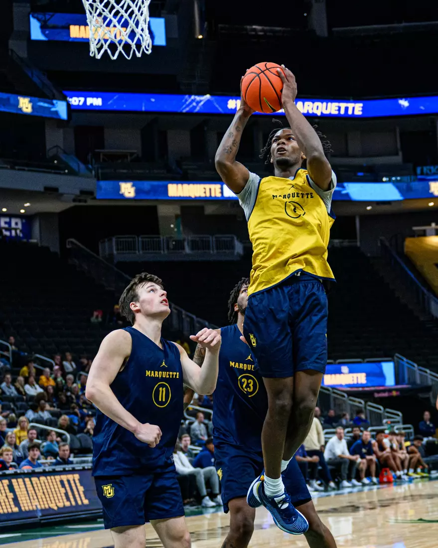 Marquette Men's Basketball Blue vs. Gold Scrimmage at Fiserv Forum on Saturday, October 7th, 2023 in Milwaukee, Wi