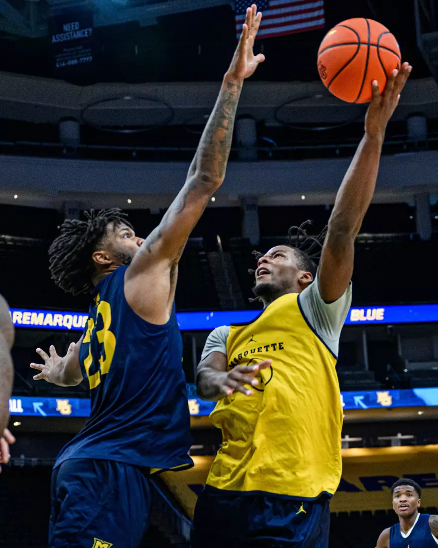 Marquette Men's Basketball Blue vs. Gold Scrimmage at Fiserv Forum on Saturday, October 7th, 2023 in Milwaukee, Wi
