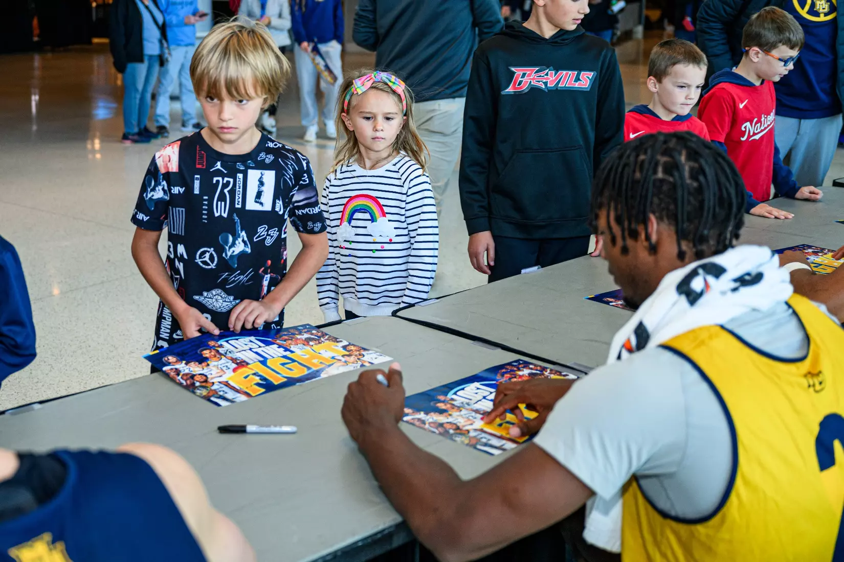 Marquette Men's Basketball Blue vs. Gold Scrimmage at Fiserv Forum on Saturday, October 7th, 2023 in Milwaukee, Wi