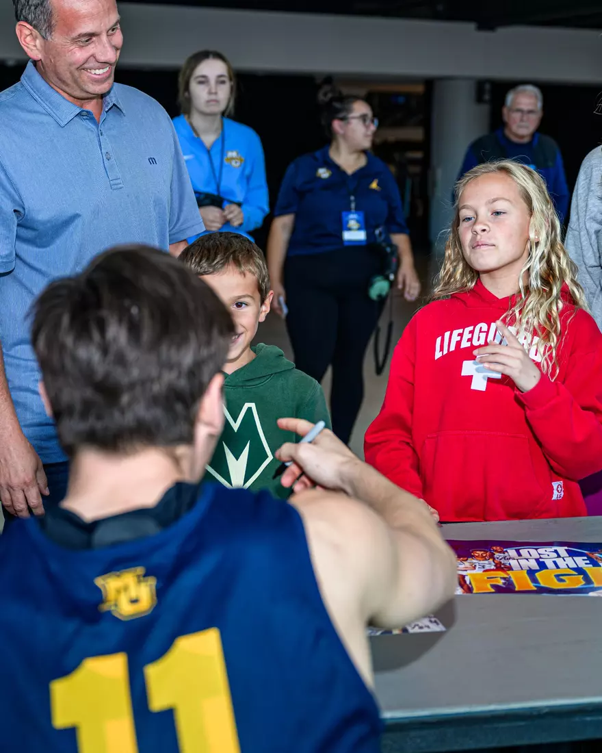 Marquette Men's Basketball Blue vs. Gold Scrimmage at Fiserv Forum on Saturday, October 7th, 2023 in Milwaukee, Wi