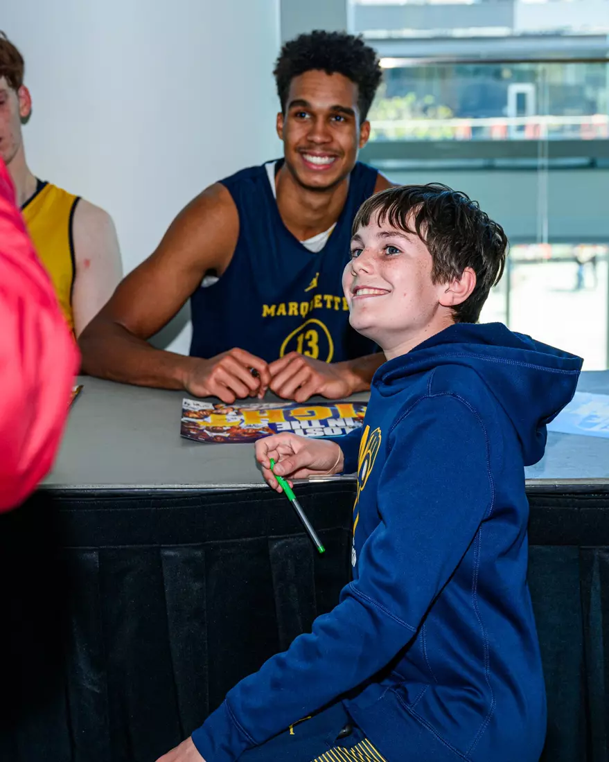 Marquette Men's Basketball Blue vs. Gold Scrimmage at Fiserv Forum on Saturday, October 7th, 2023 in Milwaukee, Wi