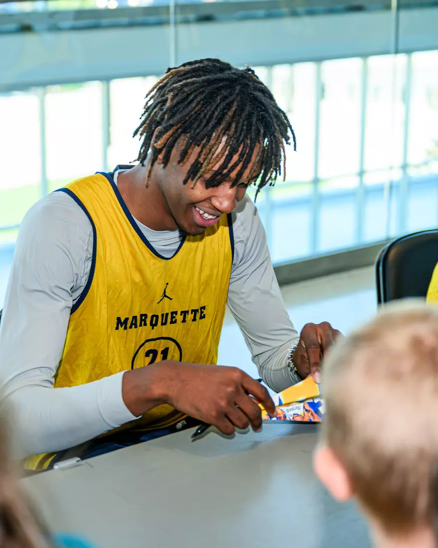 Marquette Men's Basketball Blue vs. Gold Scrimmage at Fiserv Forum on Saturday, October 7th, 2023 in Milwaukee, Wi