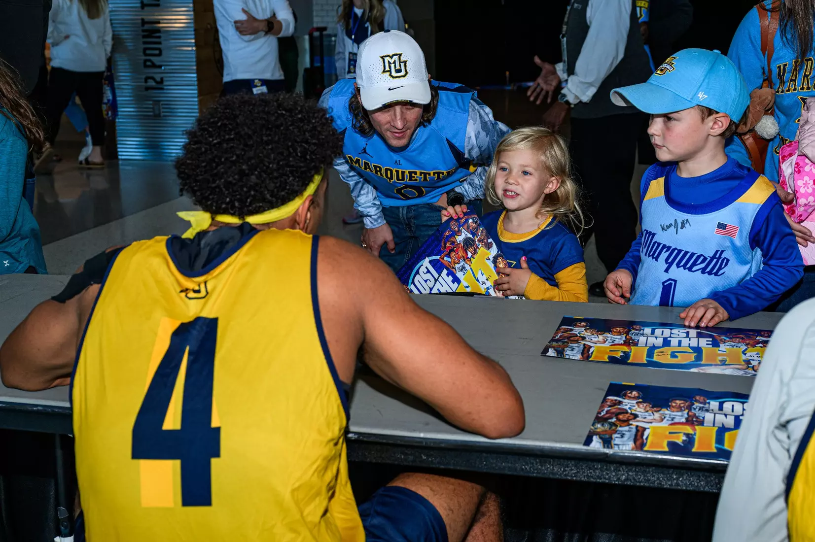 Marquette Men's Basketball Blue vs. Gold Scrimmage at Fiserv Forum on Saturday, October 7th, 2023 in Milwaukee, Wi