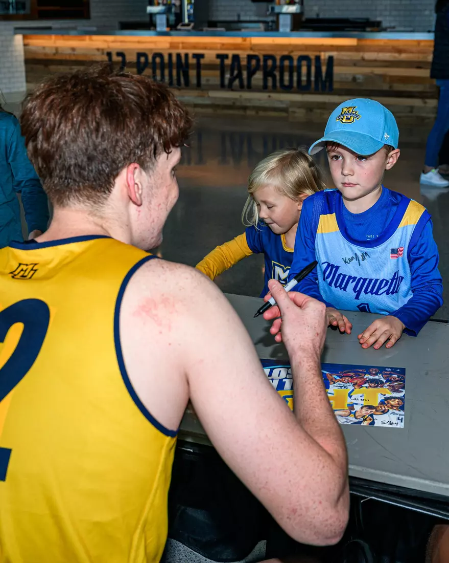 Marquette Men's Basketball Blue vs. Gold Scrimmage at Fiserv Forum on Saturday, October 7th, 2023 in Milwaukee, Wi