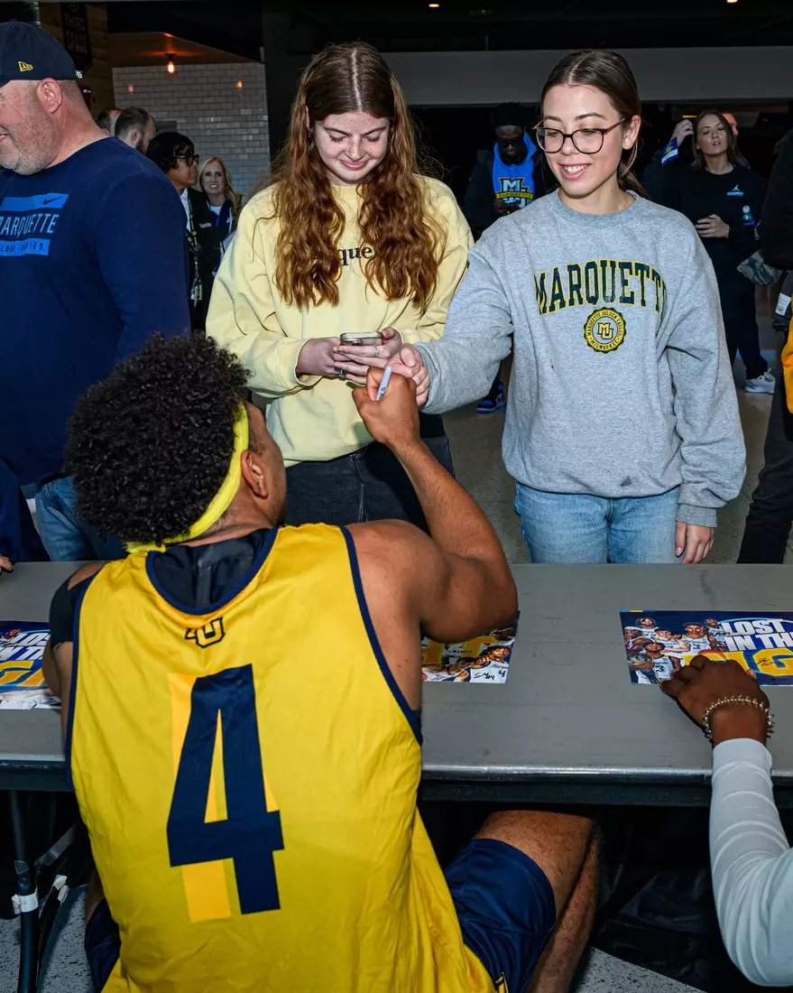 Marquette Men's Basketball Blue vs. Gold Scrimmage at Fiserv Forum on Saturday, October 7th, 2023 in Milwaukee, Wi