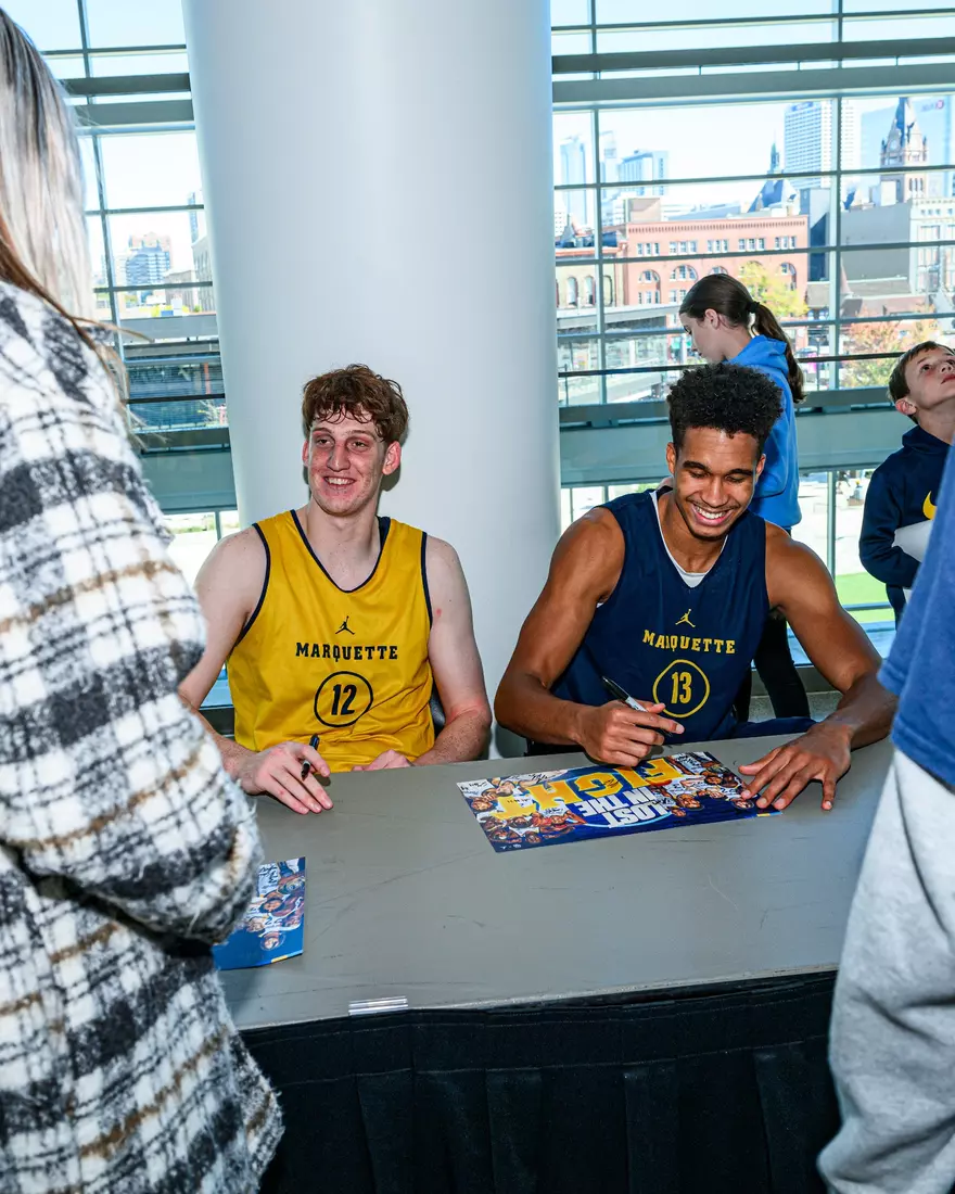 Marquette Men's Basketball Blue vs. Gold Scrimmage at Fiserv Forum on Saturday, October 7th, 2023 in Milwaukee, Wi