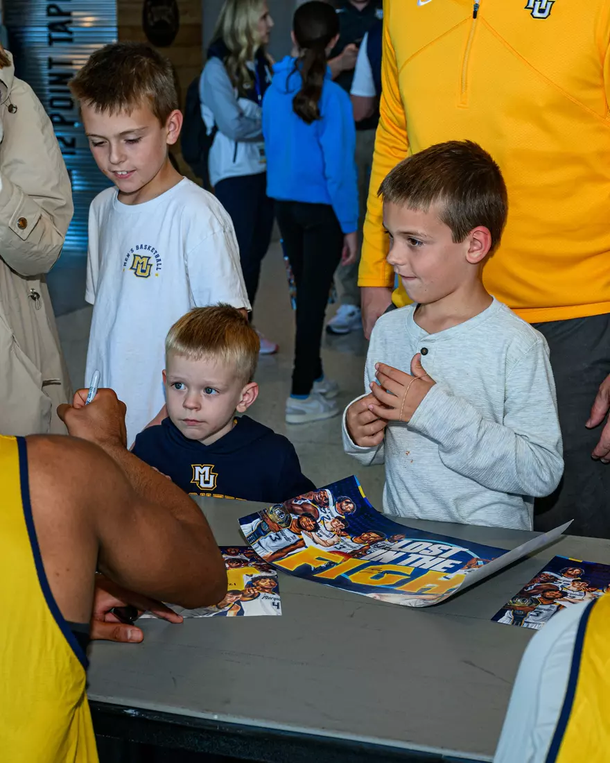 Marquette Men's Basketball Blue vs. Gold Scrimmage at Fiserv Forum on Saturday, October 7th, 2023 in Milwaukee, Wi
