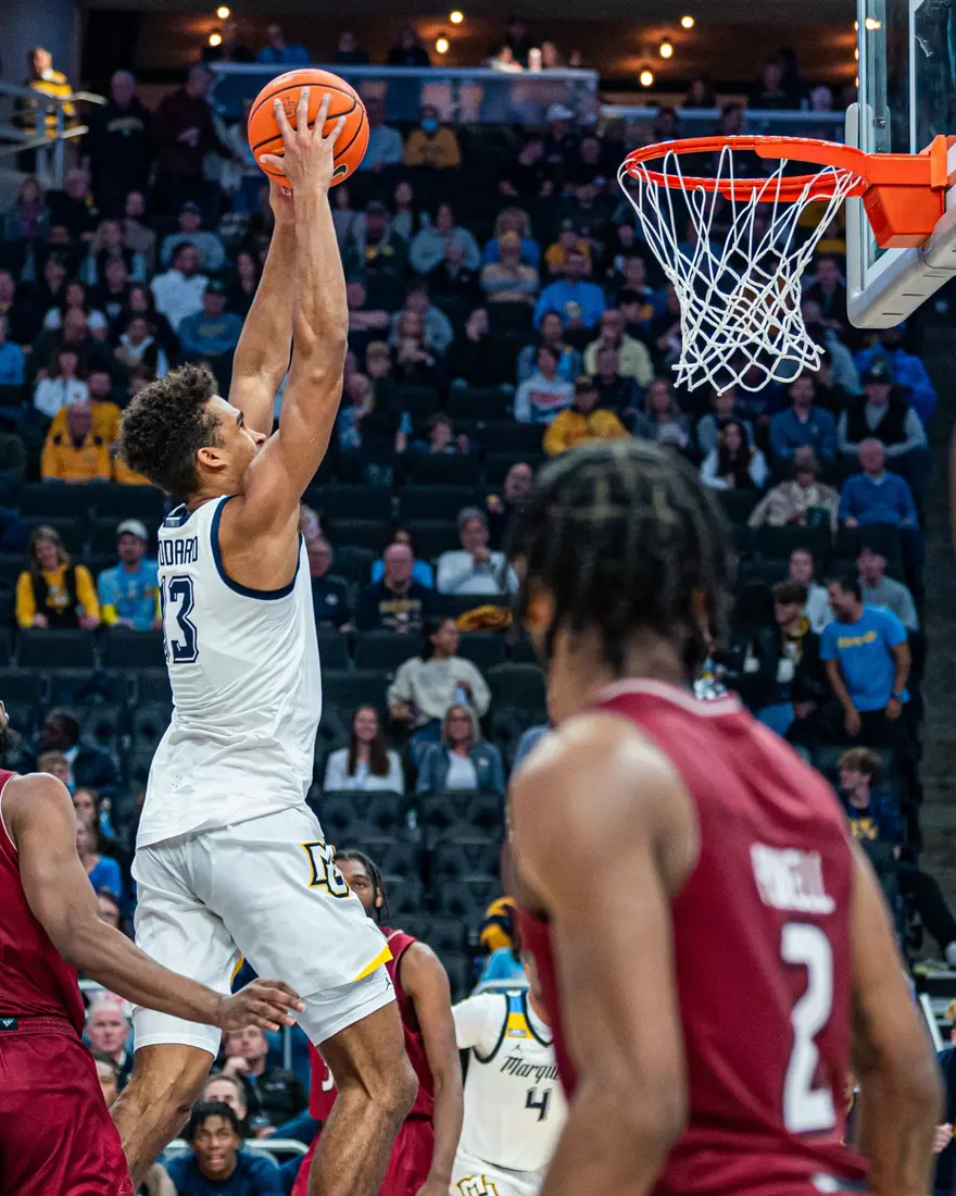 #5 Marquette Men's Basketball defeats Rider University 95-65 at Fiserv Forum on Friday November, 10 2023 in Milwaukee, WI.
