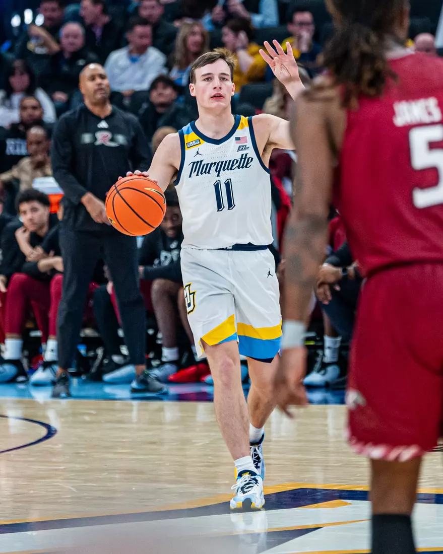 #5 Marquette Men's Basketball defeats Rider University 95-65 at Fiserv Forum on Friday November, 10 2023 in Milwaukee, WI.
