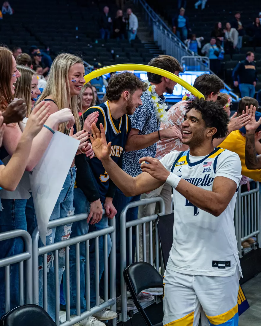 #5 Marquette Men's Basketball defeats Rider University 95-65 at Fiserv Forum on Friday November, 10 2023 in Milwaukee, WI.