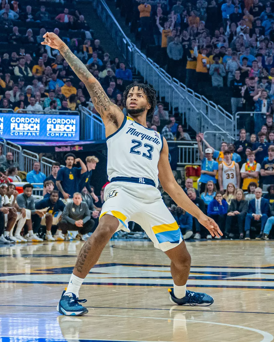 #5 Marquette Men's Basketball defeats Rider University 95-65 at Fiserv Forum on Friday November, 10 2023 in Milwaukee, WI.