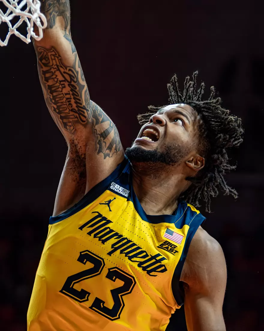 #5 Marquette defeats #23 Illinois 71-64 at State Farm Center ion Tuesday November 14, 2023 in Champaign, Illinois.