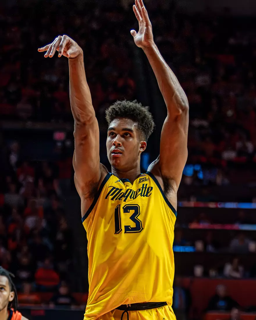 #5 Marquette defeats #23 Illinois 71-64 at State Farm Center ion Tuesday November 14, 2023 in Champaign, Illinois.