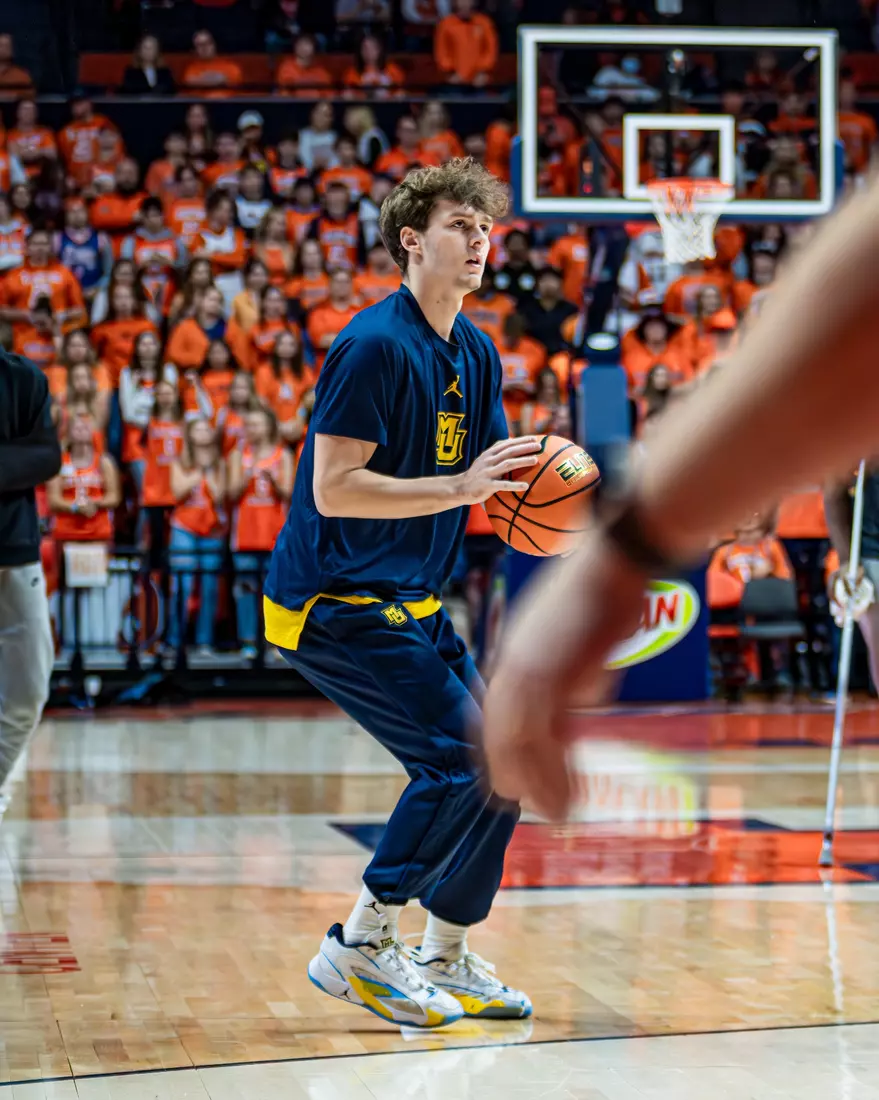 #4 Marquette defeats #23 Illinois 71-64 at State Farm Center ion Tuesday November 14, 2023 in Champaign, Illinois.
