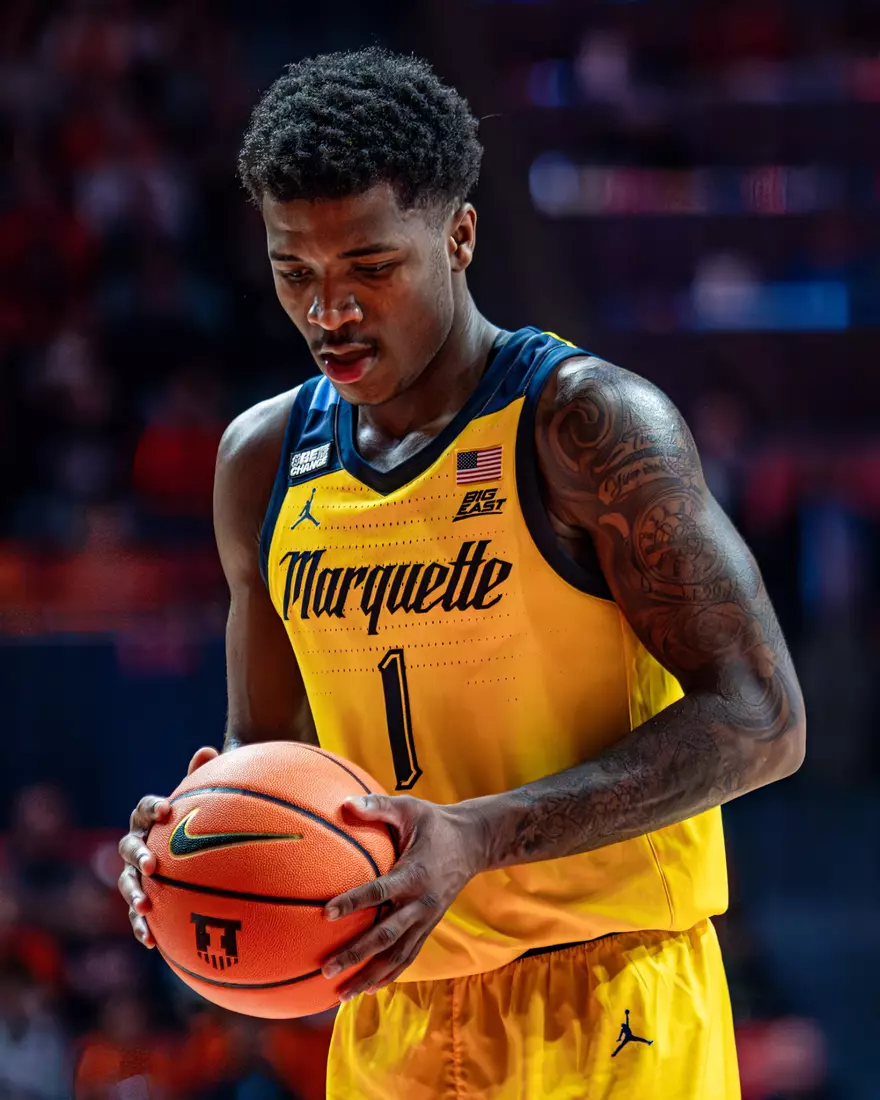 #5 Marquette defeats #23 Illinois 71-64 at State Farm Center ion Tuesday November 14, 2023 in Champaign, Illinois.