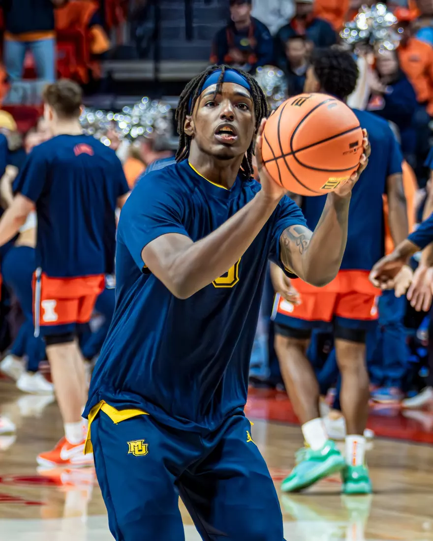 #4 Marquette defeats #23 Illinois 71-64 at State Farm Center ion Tuesday November 14, 2023 in Champaign, Illinois.