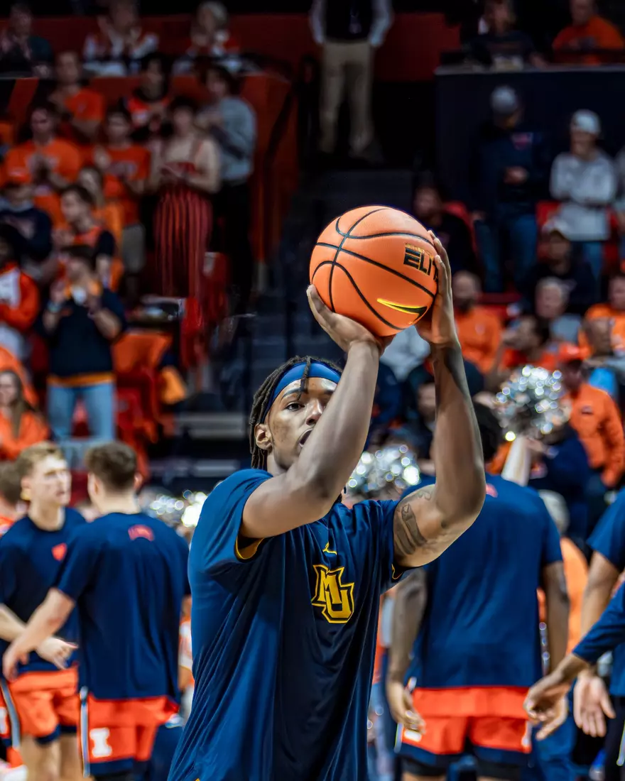 #4 Marquette defeats #23 Illinois 71-64 at State Farm Center ion Tuesday November 14, 2023 in Champaign, Illinois.