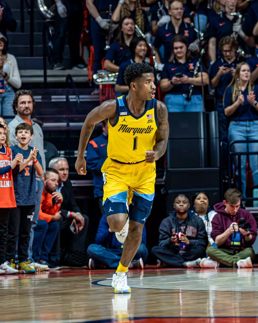 #4 Marquette defeats #23 Illinois 71-64 at State Farm Center ion Tuesday November 14, 2023 in Champaign, Illinois.