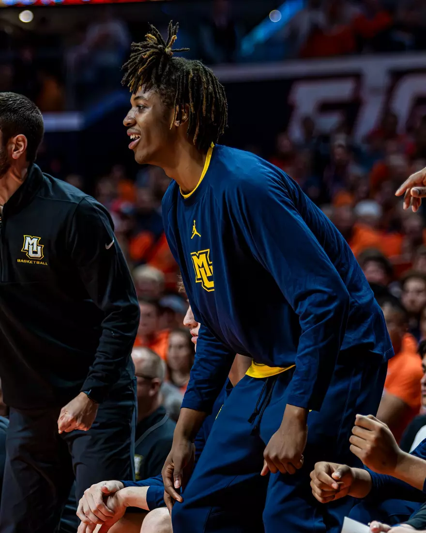 #4 Marquette defeats #23 Illinois 71-64 at State Farm Center ion Tuesday November 14, 2023 in Champaign, Illinois.