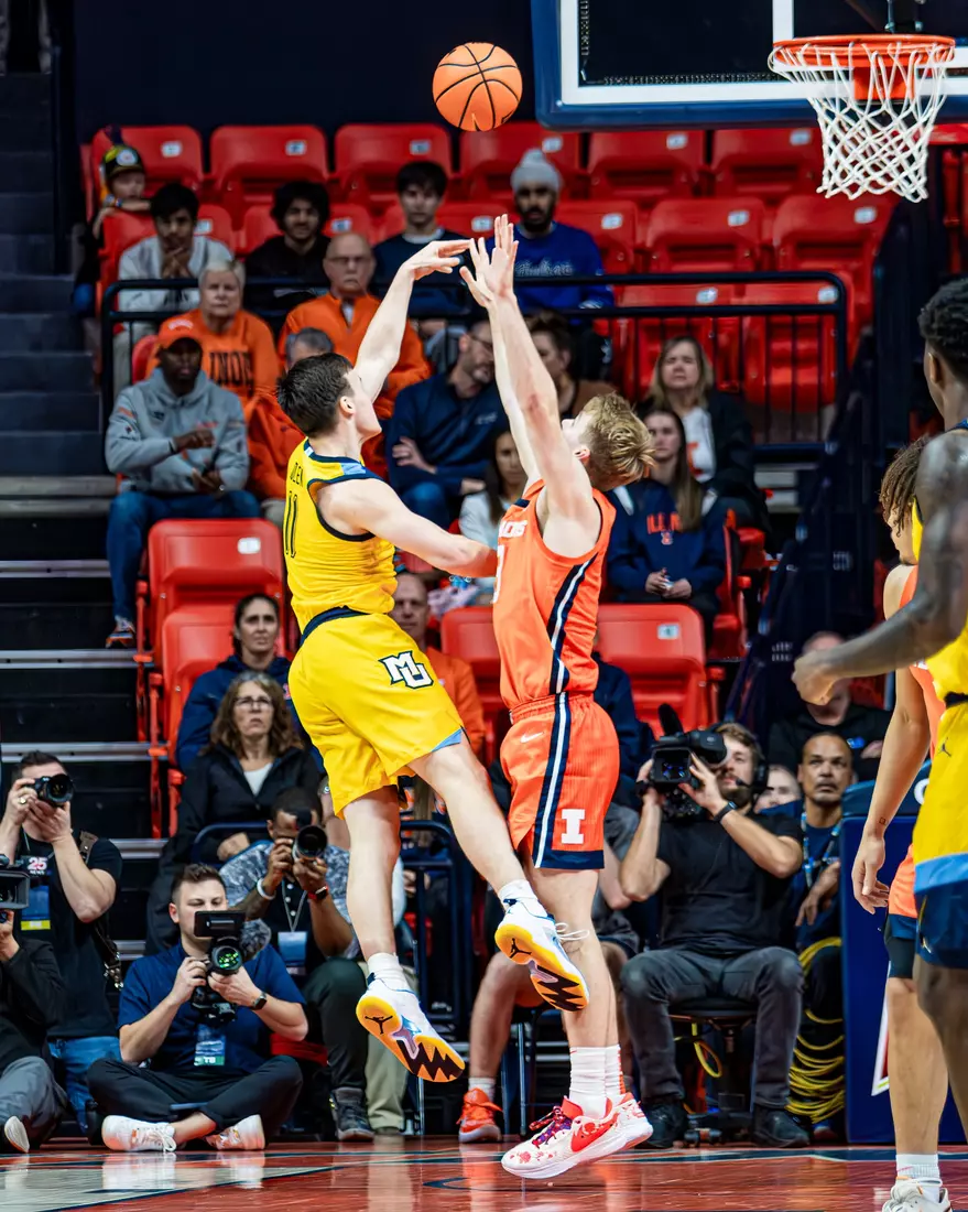 #4 Marquette defeats #23 Illinois 71-64 at State Farm Center ion Tuesday November 14, 2023 in Champaign, Illinois.