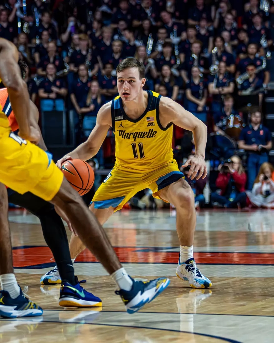 #4 Marquette defeats #23 Illinois 71-64 at State Farm Center ion Tuesday November 14, 2023 in Champaign, Illinois.