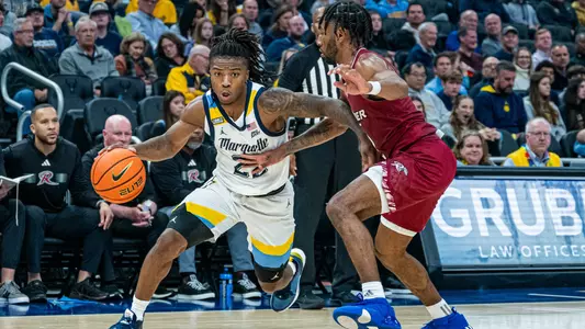 #5 Marquette Men's Basketball defeats Rider University 95-65 at Fiserv Forum on Friday November, 10 2023 in Milwaukee, WI.
