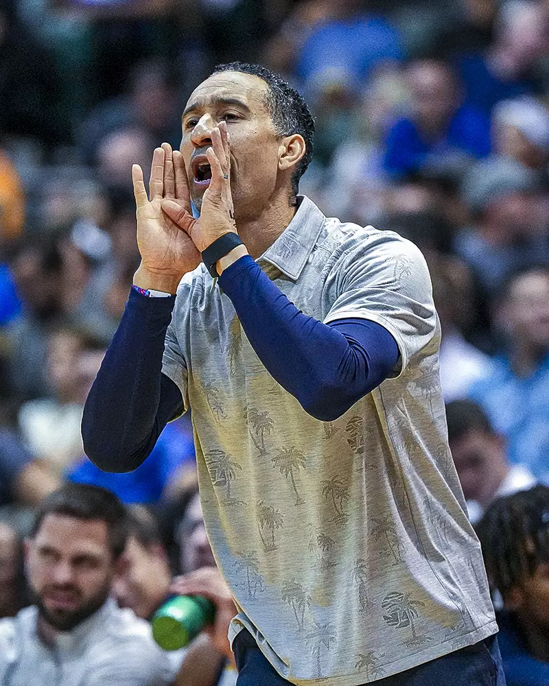 #4 Marquette Basketball defeats #1 Kansas Jayhawks at SimpliFi Center in Honolulu Hawaii on Tuesday November 21, 2023.