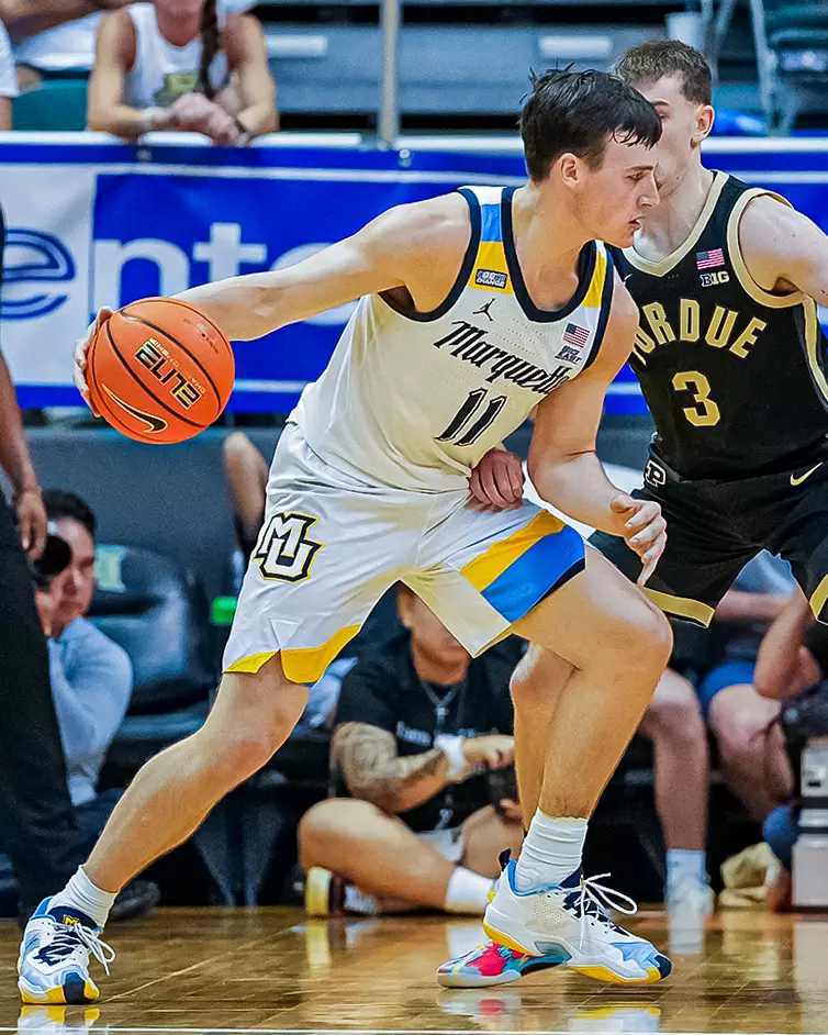 #4 Marquette Basketball Falls to #2 Purdue  75-78  at SimpliFi Center in Honolulu Hawaii on Wednesday November 22, 2023.
