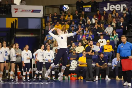 2023 BIG EAST Women's Volleyball Championship semifinal match vs. St. John's