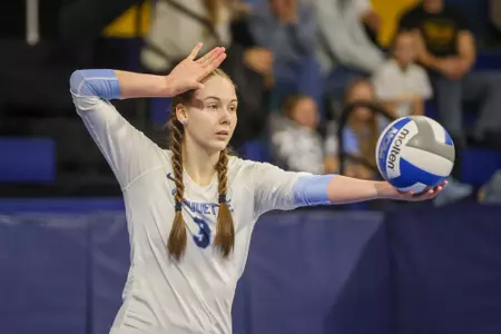 2023 BIG EAST Women's Volleyball Championship semifinal match vs. St. John's