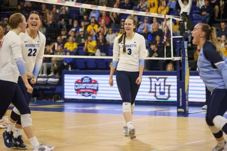 2023 BIG EAST Women's Volleyball Championship semifinal match vs. St. John's
