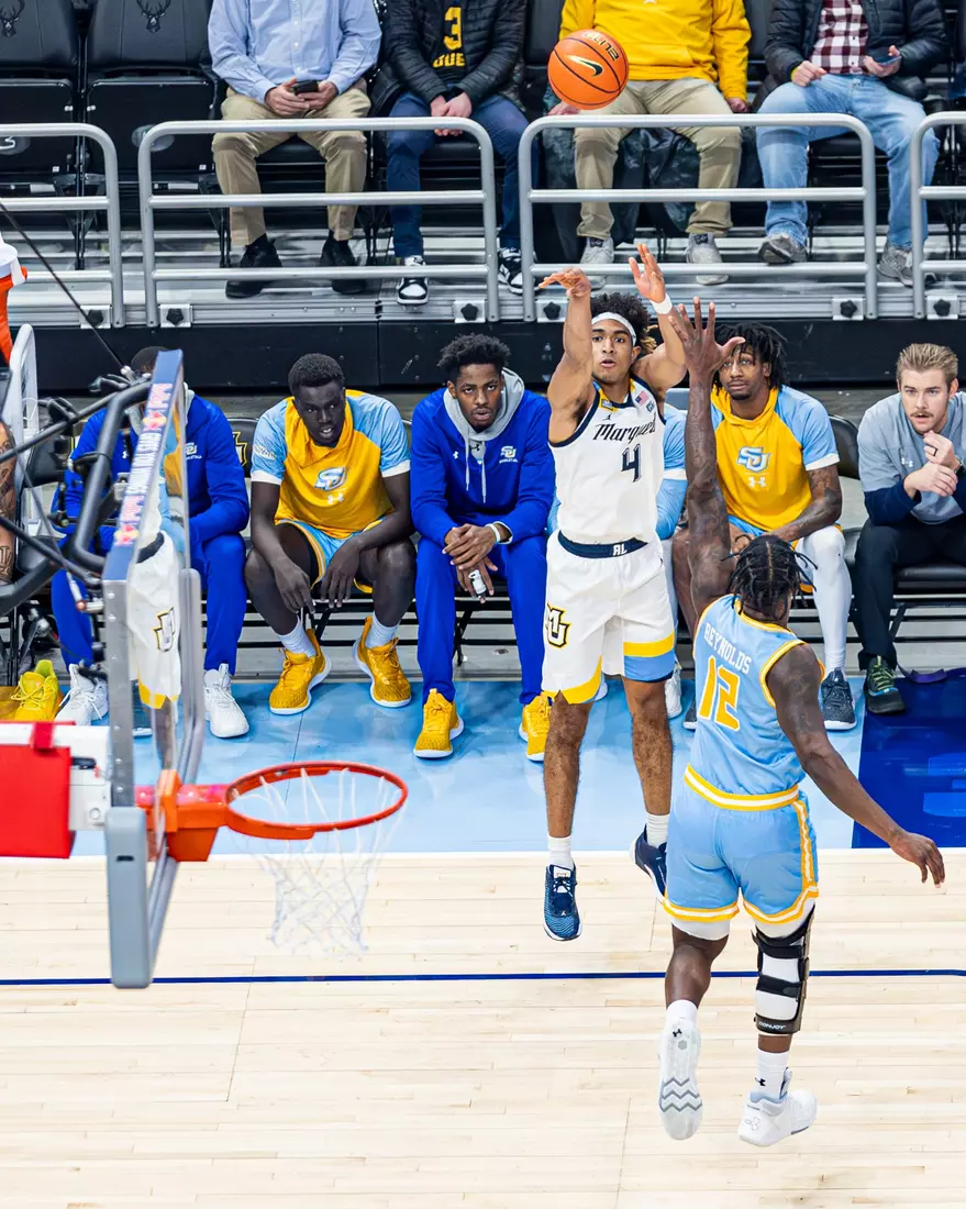 #3 Marquette Basketball defeats Southern University 93-56 at Fiserv Forum on Tuesday November 28, 2023 in Milwaukee, WI.