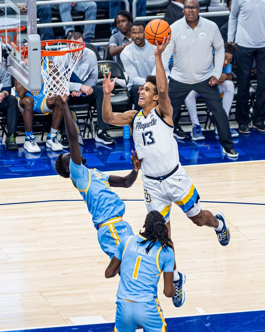 #3 Marquette Basketball defeats Southern University 93-56 at Fiserv Forum on Tuesday November 28, 2023 in Milwaukee, WI.