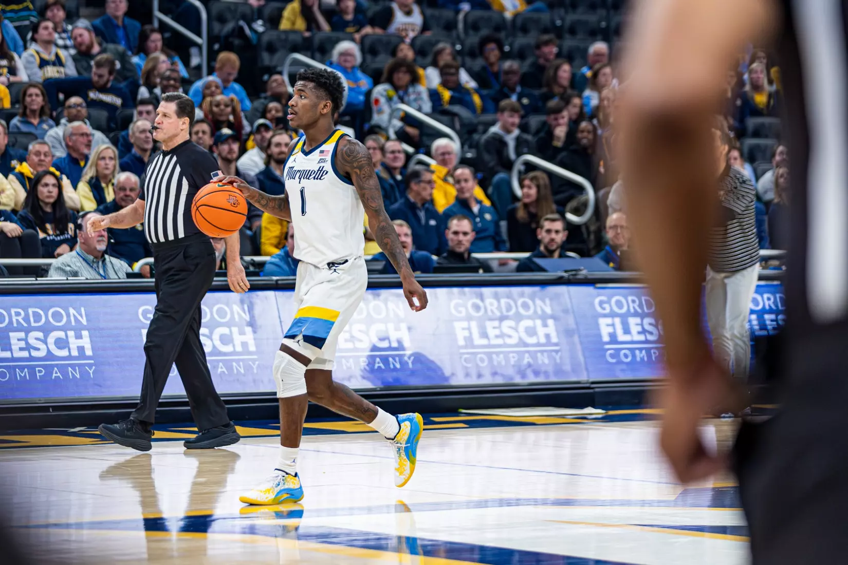 #3 Marquette Basketball defeats Southern University 93-56 at Fiserv Forum on Tuesday November 28, 2023 in Milwaukee, WI.