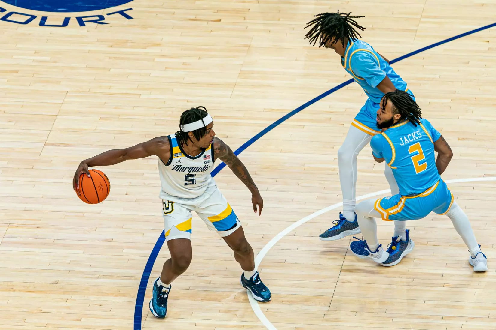 #3 Marquette Basketball defeats Southern University 93-56 at Fiserv Forum on Tuesday November 28, 2023 in Milwaukee, WI.