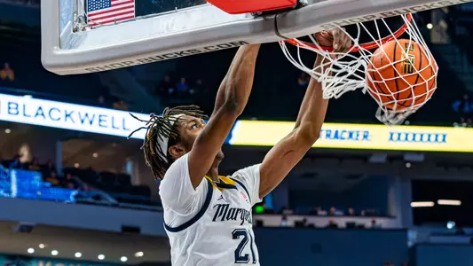 #3 Marquette Basketball defeats Southern University 93-56 at Fiserv Forum on Tuesday November 28, 2023 in Milwaukee, WI.