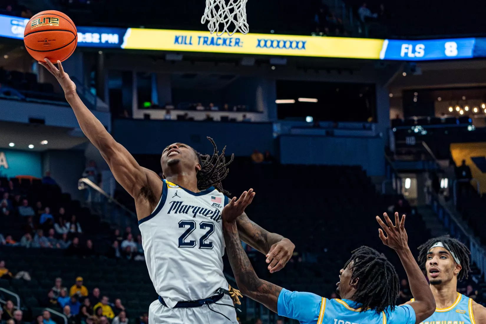 #3 Marquette Basketball defeats Southern University 93-56 at Fiserv Forum on Tuesday November 28, 2023 in Milwaukee, WI.