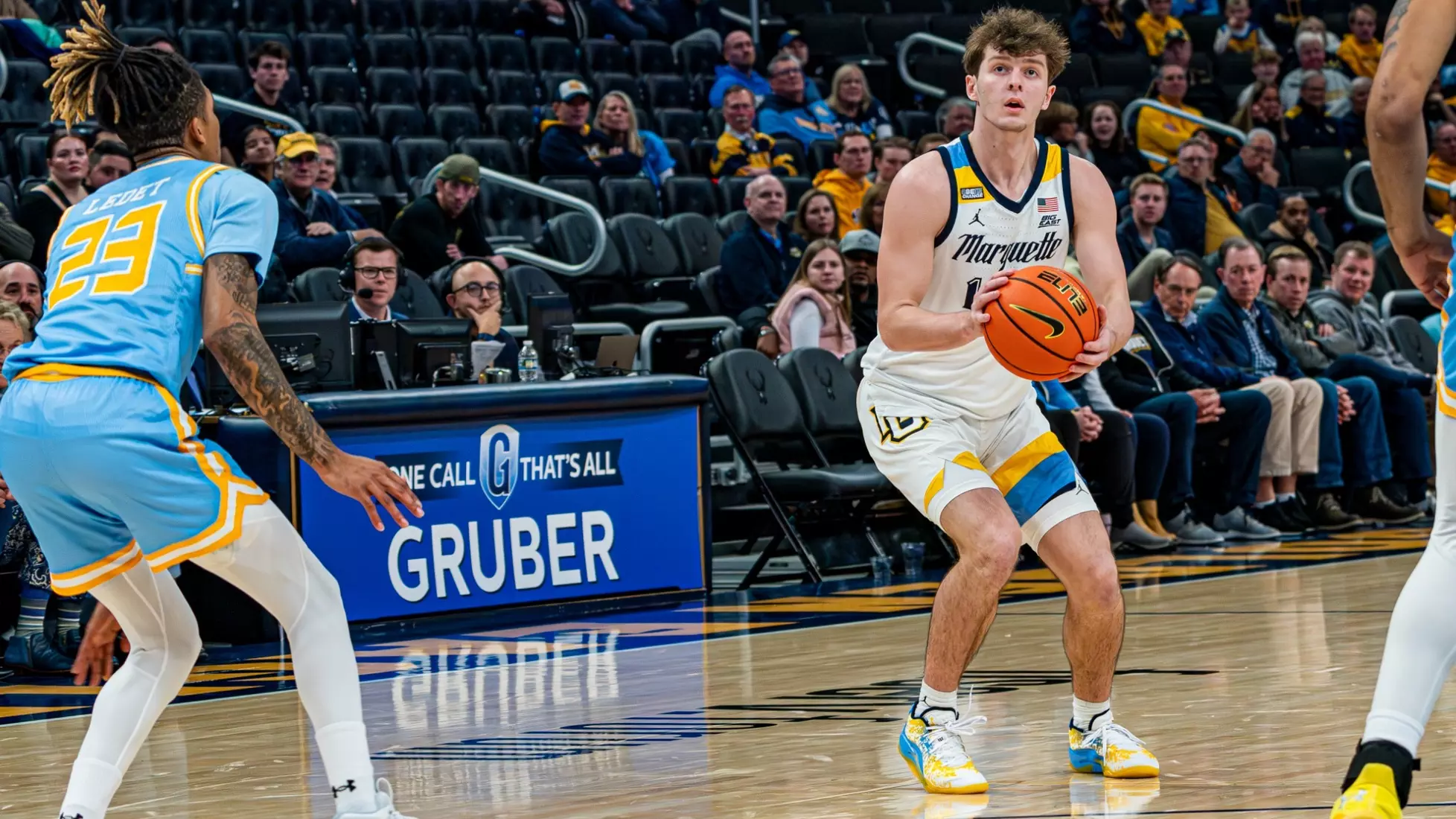 #3 Marquette Basketball defeats Southern University 93-56 at Fiserv Forum on Tuesday November 28, 2023 in Milwaukee, WI.