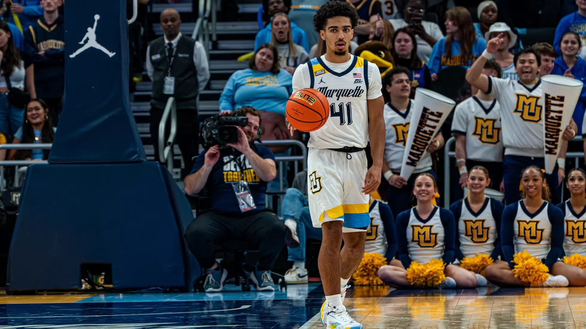 #3 Marquette Basketball defeats Southern University 93-56 at Fiserv Forum on Tuesday November 28, 2023 in Milwaukee, WI.