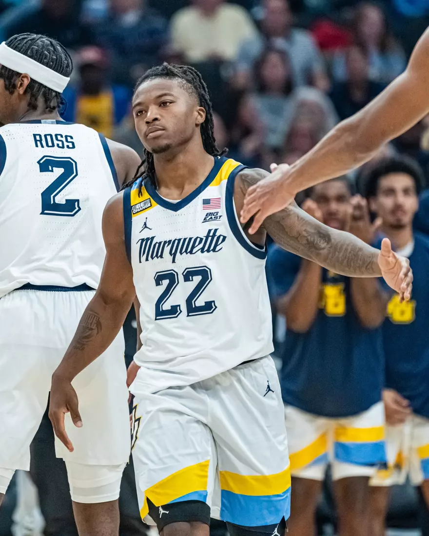 No. 5 Marquette Men's Basketball defeats Northern Illinois University 92-70 at Fiserv Forum on November 6th, 2023 in Milwaukee Wisconsin