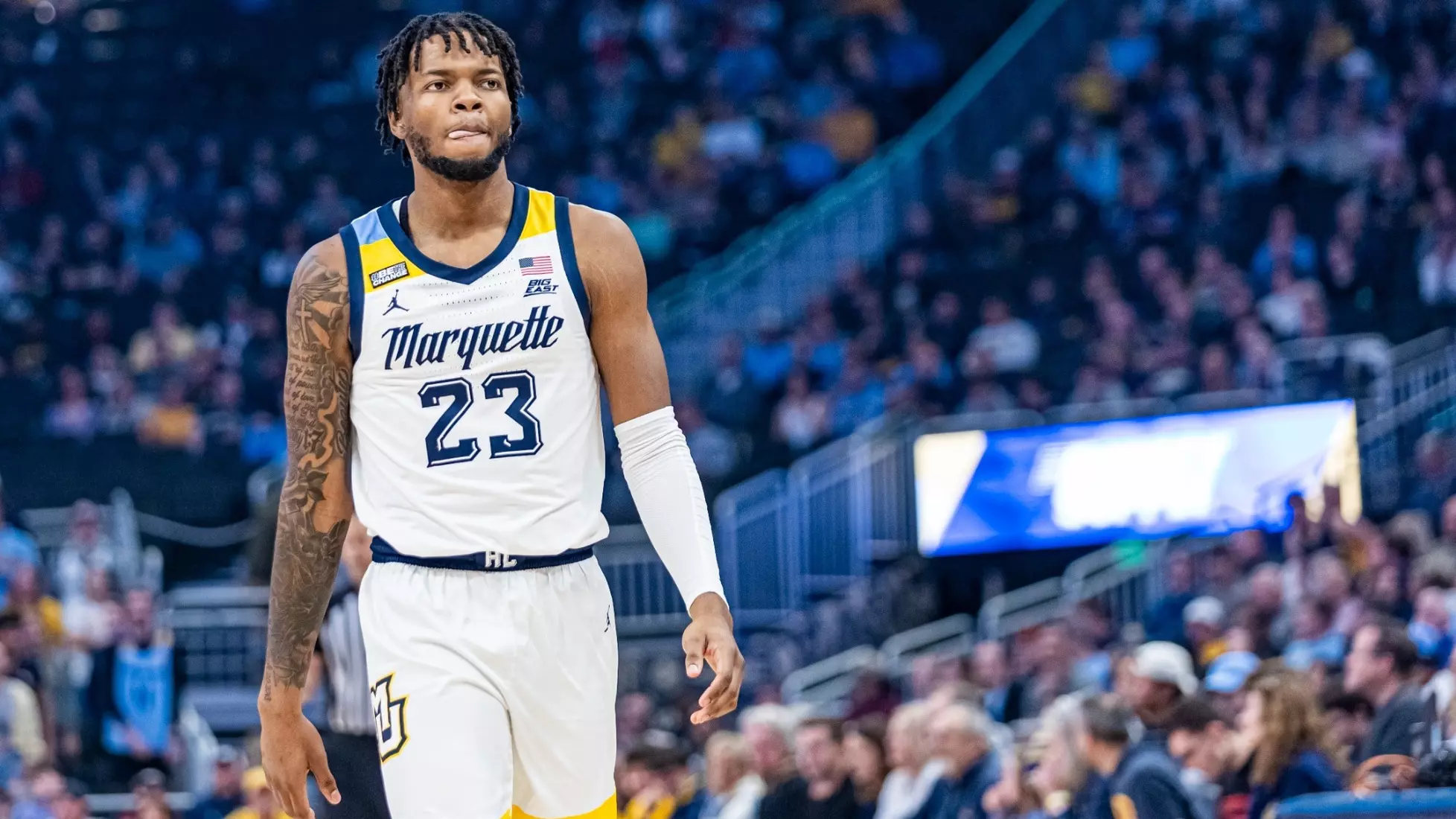 #5 Marquette Men's Basketball defeats Northern Illinois University 92-70 at Fiserv Forum on Monday November 6, 2023 in Milwaukee, WI.