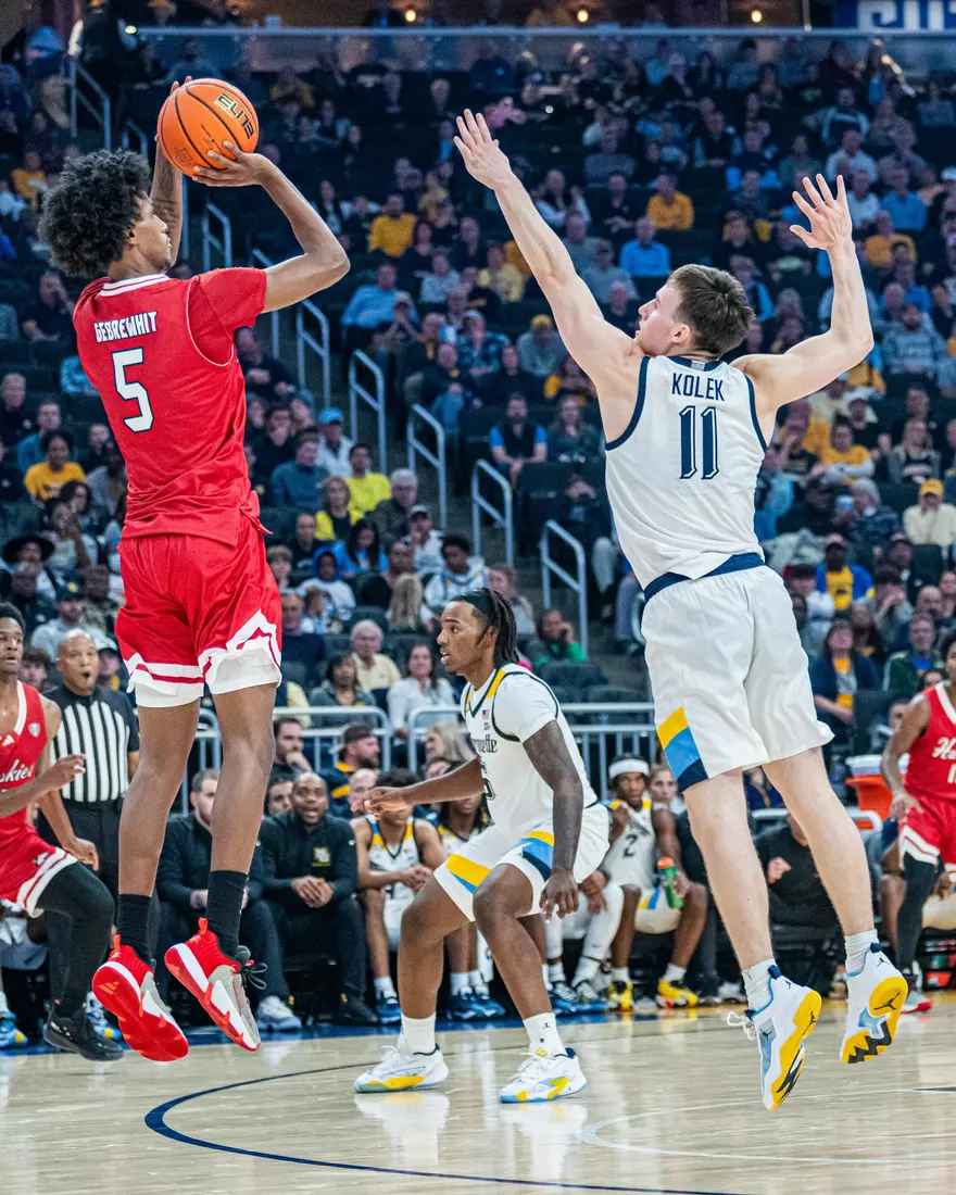 No. 5 Marquette Men's Basketball defeats Northern Illinois University 92-70 at Fiserv Forum on November 6th, 2023 in Milwaukee Wisconsin