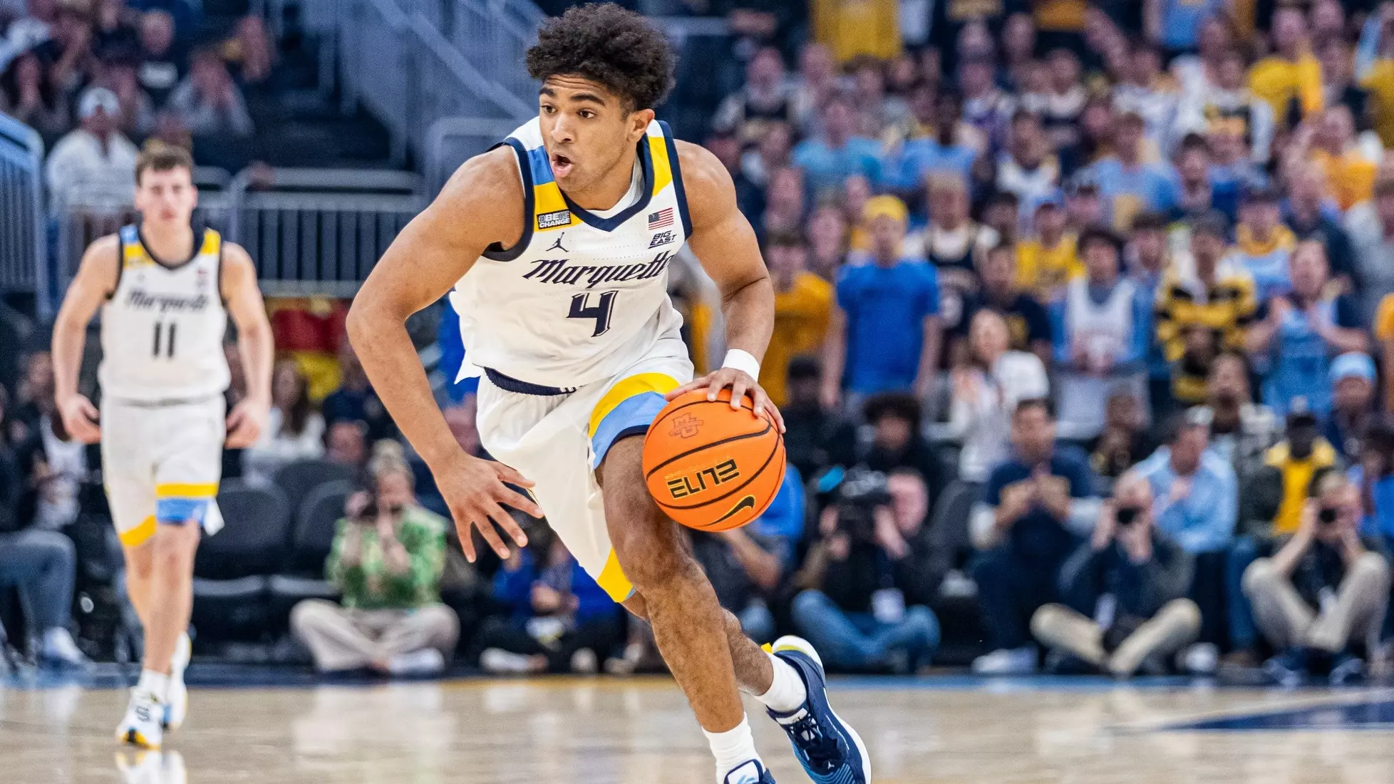 #5 Marquette Men's Basketball defeats Northern Illinois University 92-70 at Fiserv Forum on Monday November 6, 2023 in Milwaukee, WI.