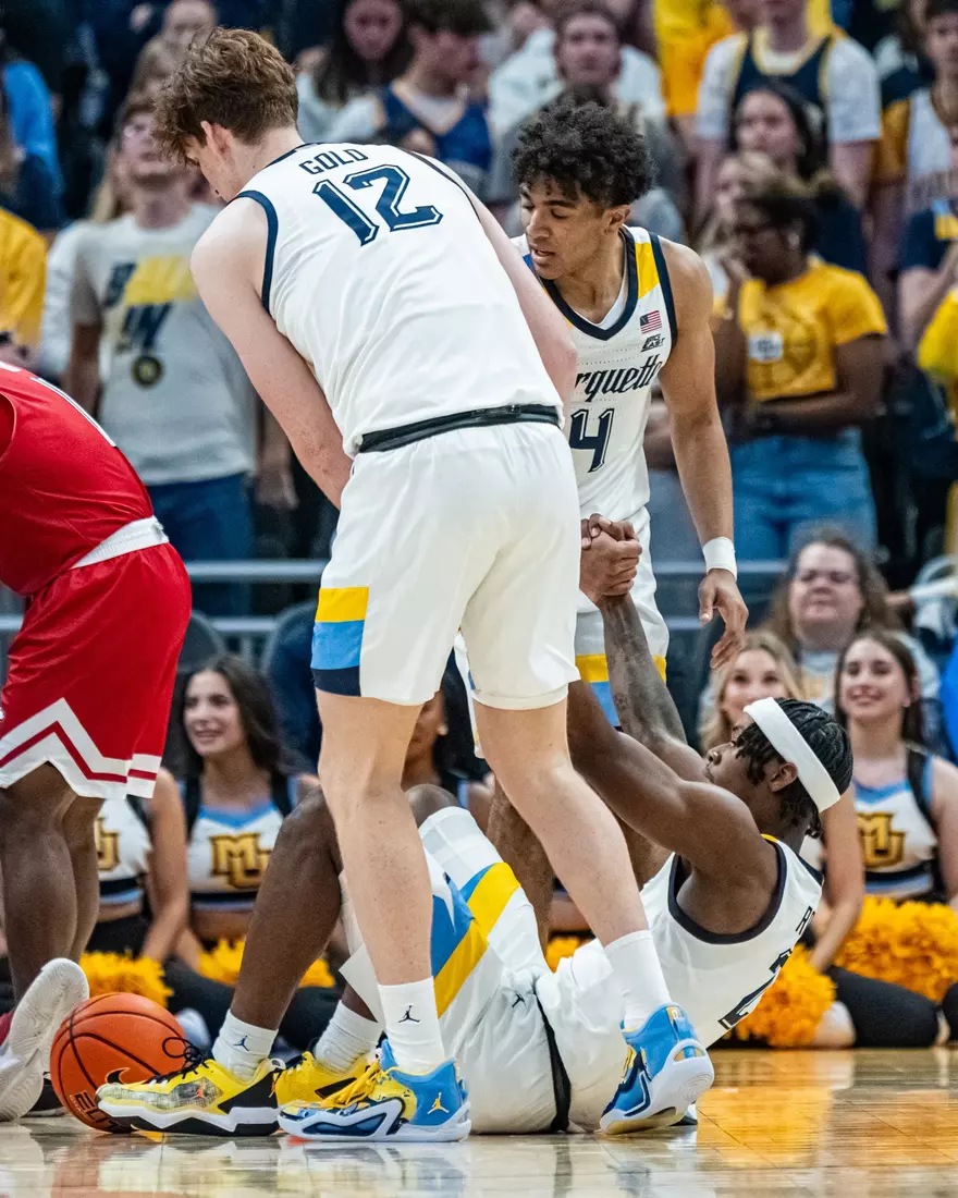 No. 5 Marquette Men's Basketball defeats Northern Illinois University 92-70 at Fiserv Forum on November 6th, 2023 in Milwaukee Wisconsin