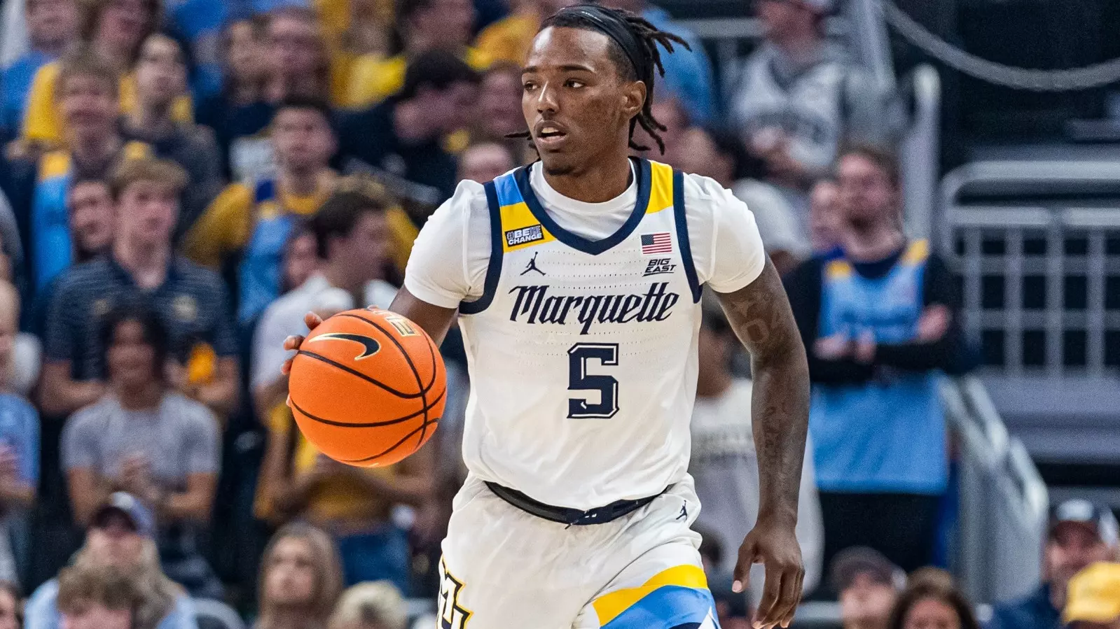 #5 Marquette Men's Basketball defeats Northern Illinois University 92-70 at Fiserv Forum on Monday November 6, 2023 in Milwaukee, WI.