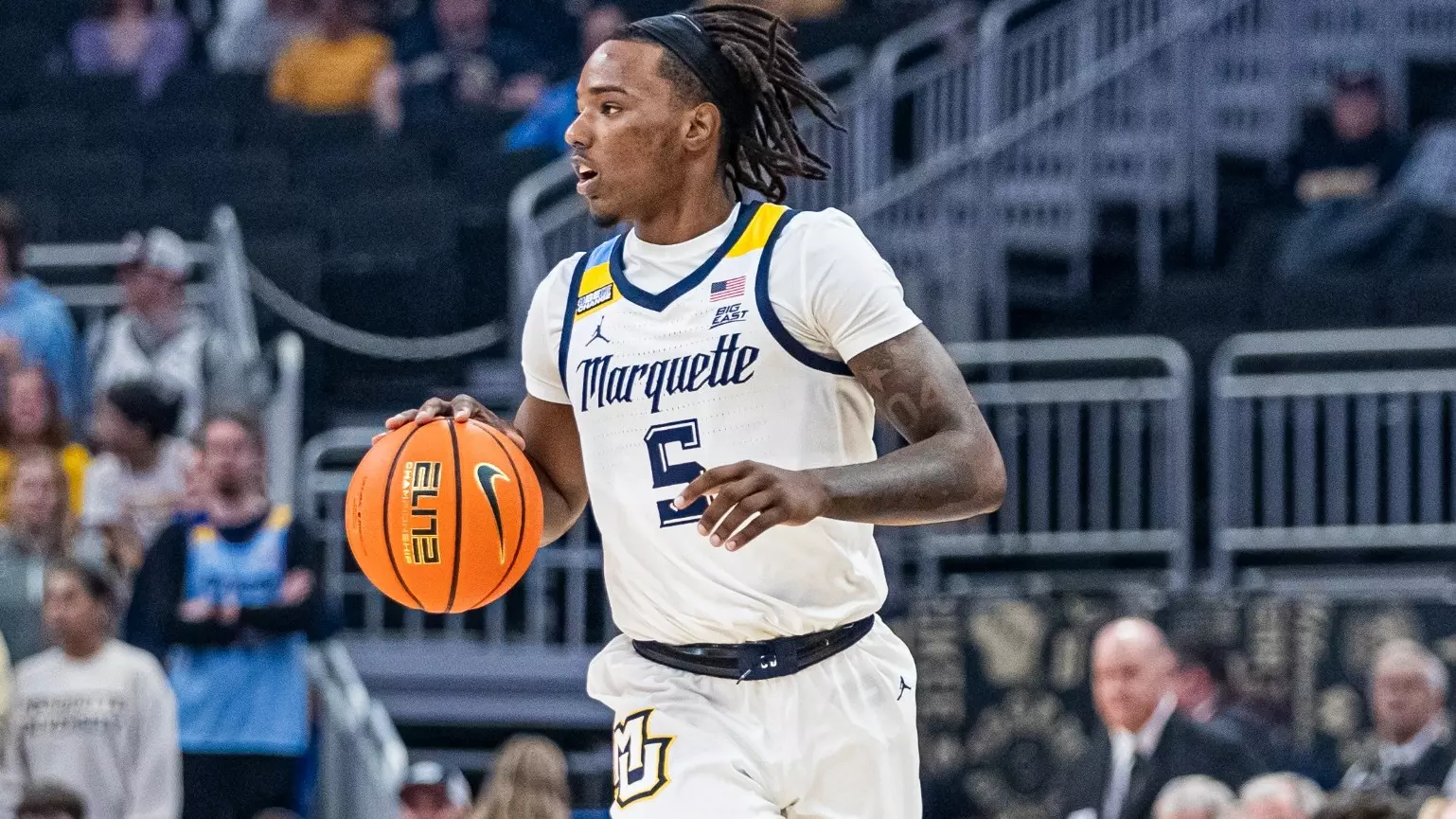 #5 Marquette Men's Basketball defeats Northern Illinois University 92-70 at Fiserv Forum on Monday November 6, 2023 in Milwaukee, WI.